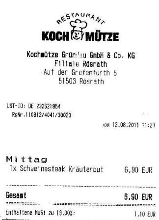 thez Hffner Kochmtze Restaurant